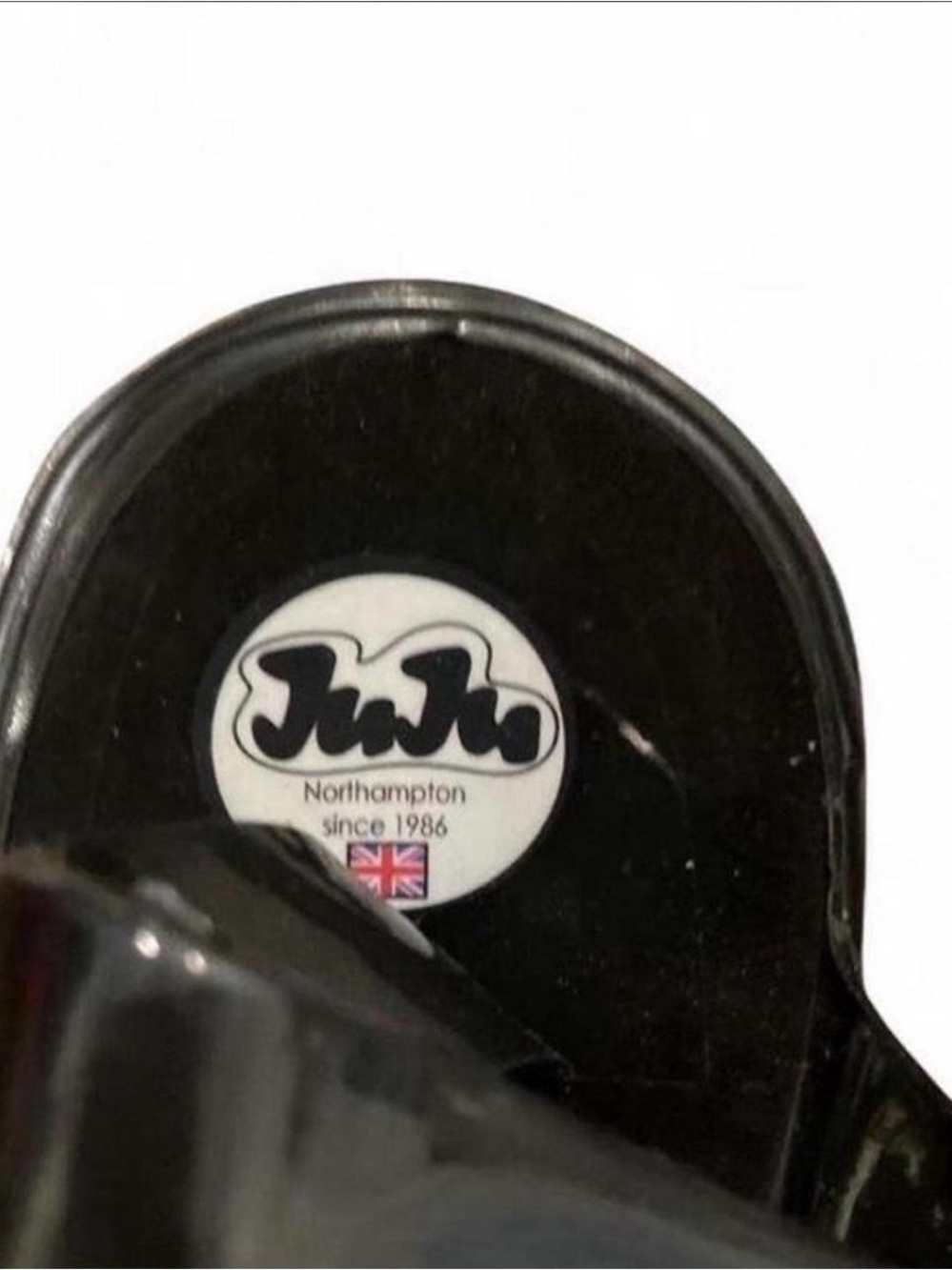 Ladies Juju Black Jelly Sandals UK Size 8/US Size 10.5. - Picture 2 of 3
